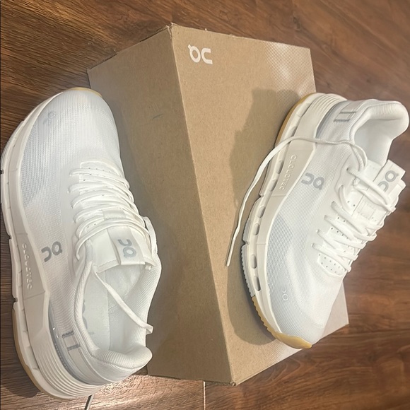 On Running Shoes - On Running White Sneakers